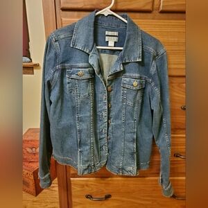 Large Christopher Banks Jean Jacket